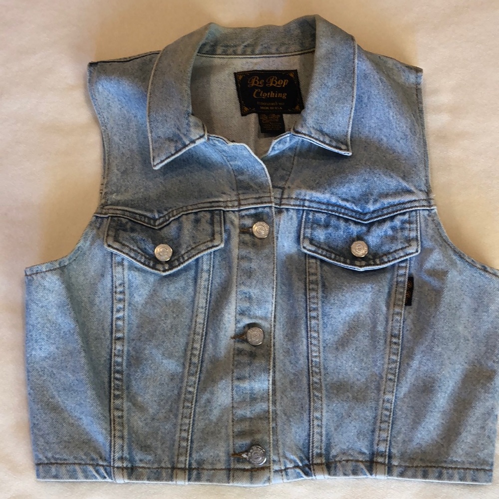 Be Bop Denim vest